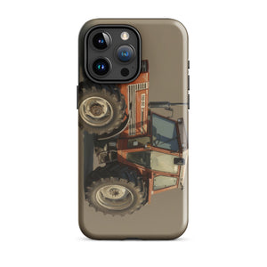 The Tractor Mugs Store iPhone 15 Pro Max FIAT 110-90 DT Oil Painting | Tough Case for iPhone® Quality Farmers Merch