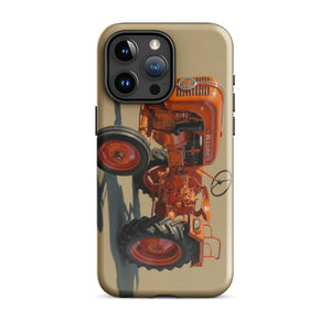 The Tractor Mugs Store iPhone 15 Pro Max Porsche Diesel A111 Oil Painting | Tough Case for iPhone® Quality Farmers Merch