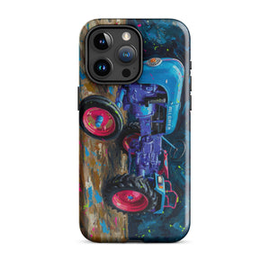 The Tractor Mugs Store iPhone 15 Pro Max Porsche Diesel A111 Splash Art | Tough Case for iPhone® Quality Farmers Merch