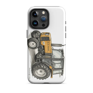 The Tractor Mugs Store iPhone 15 Pro Max Renault 65-32 MX Pencil Sketch | Tough Case for iPhone® Quality Farmers Merch