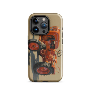 The Tractor Mugs Store iPhone 15 Pro Porsche Diesel A111 Oil Painting | Tough Case for iPhone® Quality Farmers Merch
