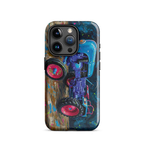 The Tractor Mugs Store iPhone 15 Pro Porsche Diesel A111 Splash Art | Tough Case for iPhone® Quality Farmers Merch