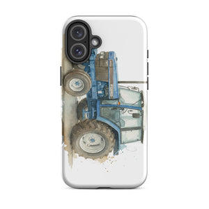 The Tractor Mugs Store iPhone 16 Plus Ford 6640 Watercolor | Tough Case for iPhone® Quality Farmers Merch