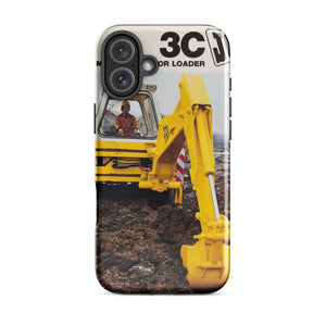 The Tractor Mugs Store iPhone 16 Plus JCB 3C II Advert  | Tough Case for iPhone® Quality Farmers Merch