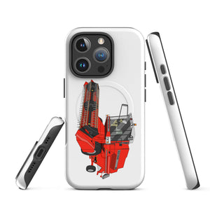 The Tractor Mugs Store iPhone 16 Pro 1994 Massey Ferguson 32 Combine Harvester | MagSafe® tough case for iPhone® Quality Farmers Merch