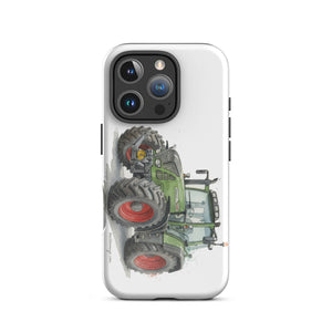 The Tractor Mugs Store iPhone 16 Pro Fendt Favorit 818 Watercolor | Tough Case for iPhone® Quality Farmers Merch