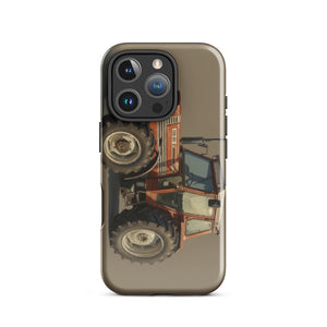 The Tractor Mugs Store iPhone 16 Pro FIAT 110-90 DT Oil Painting | Tough Case for iPhone® Quality Farmers Merch