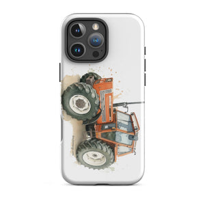 The Tractor Mugs Store iPhone 16 Pro Max FIAT 110-90 DT Watercolor | Tough Case for iPhone® Quality Farmers Merch