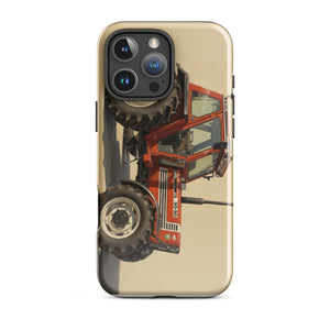 The Tractor Mugs Store iPhone 16 Pro Max FIAT 90-90 DT Oil Painting | Tough Case for iPhone® Quality Farmers Merch