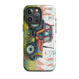 The Tractor Mugs Store iPhone 16 Pro Max FIAT 90-90 DT Splash Art | Tough Case for iPhone® Quality Farmers Merch