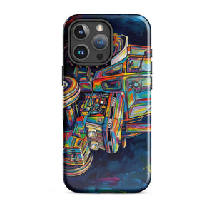 The Tractor Mugs Store iPhone 16 Pro Max Ford 6810 2WD | Splash Art Tough Case for iPhone® Quality Farmers Merch