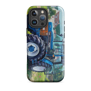 The Tractor Mugs Store iPhone 16 Pro Max Ford 8340 Splash Art | Tough Case for iPhone® Quality Farmers Merch