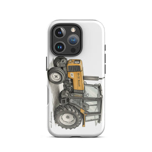 The Tractor Mugs Store iPhone 16 Pro Renault 65-32 MX Pencil Sketch | Tough Case for iPhone® Quality Farmers Merch