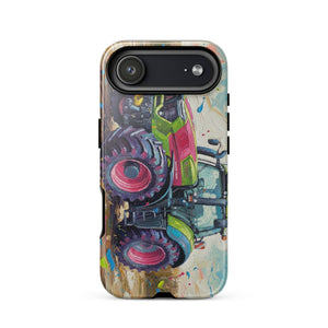 The Tractor Mugs Store iPhone 17 Air Deutz-Fahr 9340 Splash Art | Tough Case for iPhone® Quality Farmers Merch