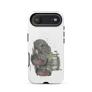 The Tractor Mugs Store iPhone 17 Air Fendt Favorit 818 Pencil Sketch | Tough Case for iPhone® Quality Farmers Merch