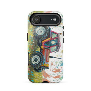 The Tractor Mugs Store iPhone 17 Air FIAT 90-90 DT Splash Art | Tough Case for iPhone® Quality Farmers Merch