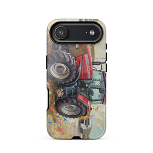 The Tractor Mugs Store iPhone 17 Air McCormick MTX 150 Signature Edition Splash Art | Tough Case for iPhone® Quality Farmers Merch