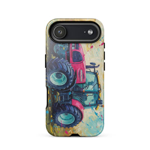 The Tractor Mugs Store iPhone 17 Air Renault ares 696 rz Splash Art | Tough Case for iPhone® Quality Farmers Merch