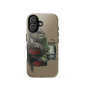 The Tractor Mugs Store iPhone 17 Fendt Favorit 818 Oil Painting | Tough Case for iPhone® Quality Farmers Merch