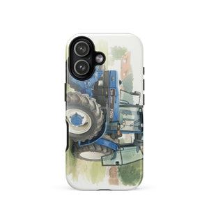 The Tractor Mugs Store iPhone 17 Ford 7840 Watercolor | Tough Case for iPhone® Quality Farmers Merch