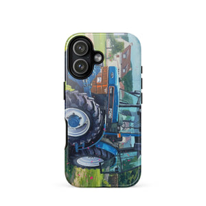 The Tractor Mugs Store iPhone 17 Ford 8340 Splash Art | Tough Case for iPhone® Quality Farmers Merch