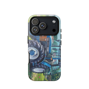 The Tractor Mugs Store iPhone 17 Pro Ford 8340 Splash Art | Tough Case for iPhone® Quality Farmers Merch