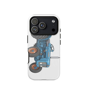 The Tractor Mugs Store iPhone 17 Pro FORDSON Dexta Cartoon Illustration | Tough Case for iPhone® Quality Farmers Merch