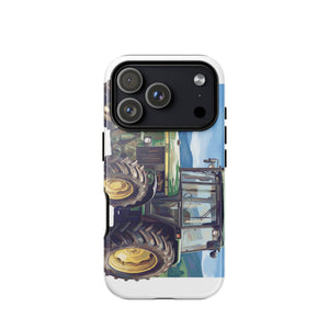 The Tractor Mugs Store iPhone 17 Pro John Deere 3050 | Splash Art Tough Case for iPhone® Quality Farmers Merch