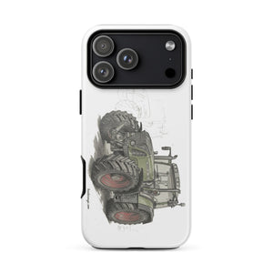 The Tractor Mugs Store iPhone 17 Pro Max Fendt Favorit 818 Pencil Sketch | Tough Case for iPhone® Quality Farmers Merch