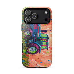 The Tractor Mugs Store iPhone 17 Pro Max Ford 6640 Splash Art | Tough Case for iPhone® Quality Farmers Merch