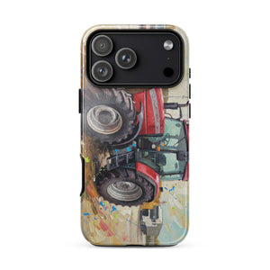 The Tractor Mugs Store iPhone 17 Pro Max McCormick MTX 150 Signature Edition Splash Art | Tough Case for iPhone® Quality Farmers Merch