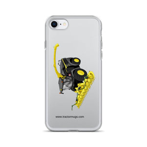 The Tractor Mugs Store iPhone SE John Deere 8800 Black Beauty Silage Harvester | Clear Case for iPhone® Quality Farmers Merch