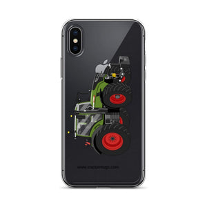 The Tractor Mugs Store iPhone X/XS Fendt 728 Vario | Clear Case for iPhone® Quality Farmers Merch
