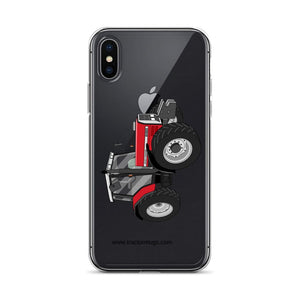 The Tractor Mugs Store iPhone X/XS Massey Ferguson 6180 | Clear Case for iPhone® Quality Farmers Merch