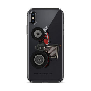 The Tractor Mugs Store iPhone X/XS Massey Ferguson 8S 265 (2020) | Clear Case for iPhone® Quality Farmers Merch