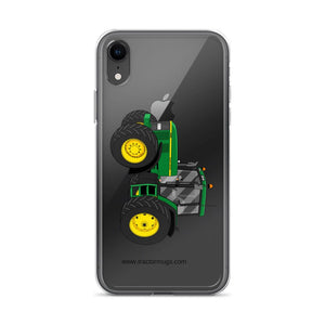 The Tractor Mugs Store iPhone XR John Deere 7810 | Clear Case for iPhone® Quality Farmers Merch