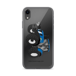 The Tractor Mugs Store iPhone XR New Holland The 7040-1 | Clear Case for iPhone® Quality Farmers Merch