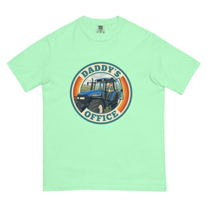 The Tractor Mugs Store Island Reef New Holland TM 155 DADDY'S OFFICE Retro | Unisex Premium T-shirt Quality Farmers Merch