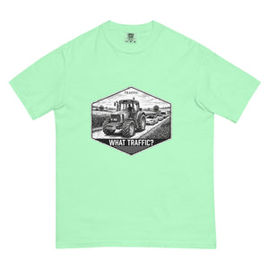 The Tractor Mugs Store Island Reef / S John Deere 6930 TRAFFIC WHAT TRAFFIC? Moose | Unisex Premium T-shirt Quality Farmers Merch