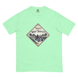 The Tractor Mugs Store Island Reef / S Massey Ferguson 135 TRAFFIC WHAT TRAFFIC? Heritage | Unisex Premium T-shirt Quality Farmers Merch
