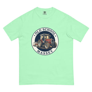 The Tractor Mugs Store Island Reef / S Massey Ferguson 3075 OLD SCHOOL MASSEY Engraving | Unisex Premium T-shirt Quality Farmers Merch
