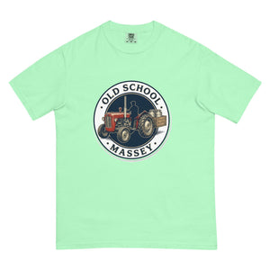The Tractor Mugs Store Island Reef / S Massey Ferguson 35X OLD SCHOOL MASSEY Engraving | Unisex Premium T-shirt Quality Farmers Merch