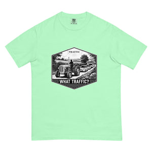 The Tractor Mugs Store Island Reef / S Massey Ferguson 35X TRAFFIC WHAT TRAFFIC? Moose | Unisex Premium T-shirt Quality Farmers Merch