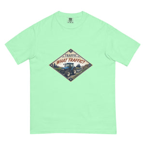 The Tractor Mugs Store Island Reef / S New Holland TM 135 TRAFFIC WHAT TRAFFIC? Heritage | Unisex Premium T-shirt Quality Farmers Merch