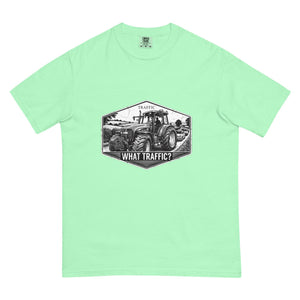 The Tractor Mugs Store Island Reef / S New Holland TM 155 TRAFFIC WHAT TRAFFIC? Moose | Unisex Premium T-shirt Quality Farmers Merch