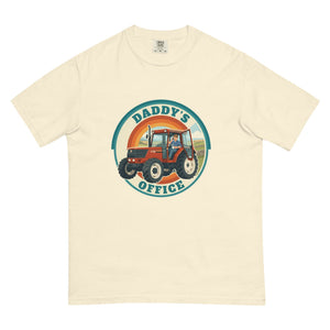 The Tractor Mugs Store Ivory FIATAGRI F130 DADDY'S OFFICE Retro | Unisex Premium T-shirt Quality Farmers Merch