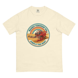 The Tractor Mugs Store Ivory Massey Ferguson 760 Massey Ferguson 760 SIMPLY THE BEST Retro | Unisex Premium T-shirt Quality Farmers Merch