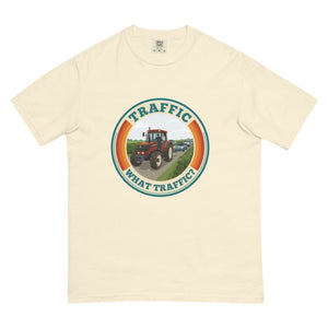 The Tractor Mugs Store Ivory / S FIATAGRI F140 TRAFFIC WHAT TRAFFIC? Retro | Unisex Premium T-shirt Quality Farmers Merch
