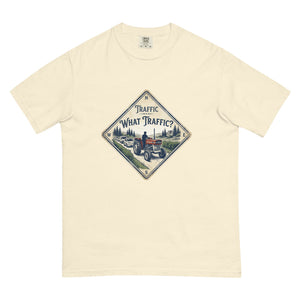 The Tractor Mugs Store Ivory / S Massey Ferguson 135 TRAFFIC WHAT TRAFFIC? Heritage | Unisex Premium T-shirt Quality Farmers Merch