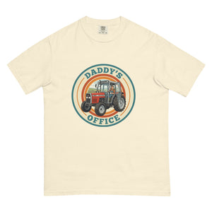 The Tractor Mugs Store Ivory / S Massey Ferguson 390T DADDY'S OFFICE Retro | Unisex Premium T-shirt Quality Farmers Merch